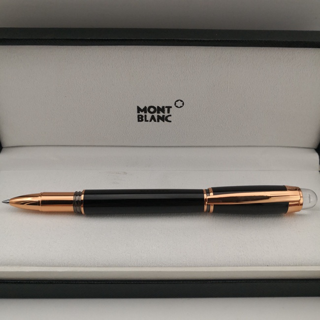 Best Copy Montblanc Starwalker Rose Gold Clip Rollerball Pen